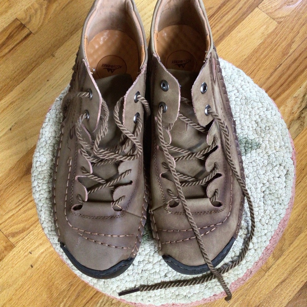 ALCUBIEREE LEATHER BOOTS MENS SZ 45/10.5 LOKE NEW